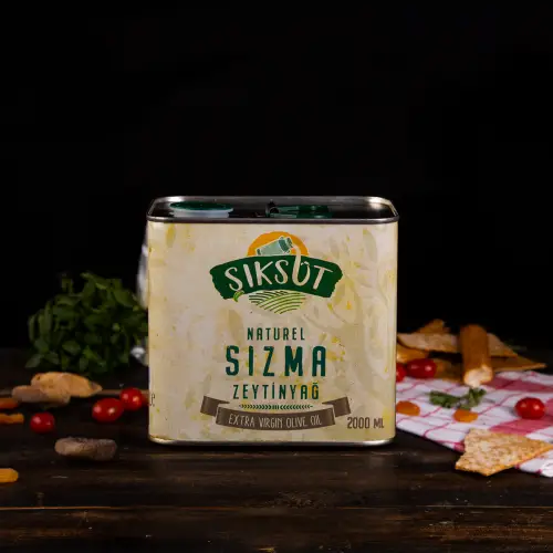 Naturel Sızma Zeytinyağı 2000ml(Teneke)