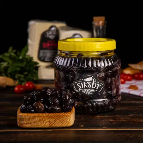 Gemlik Sele Siyah Zeytin 1kg