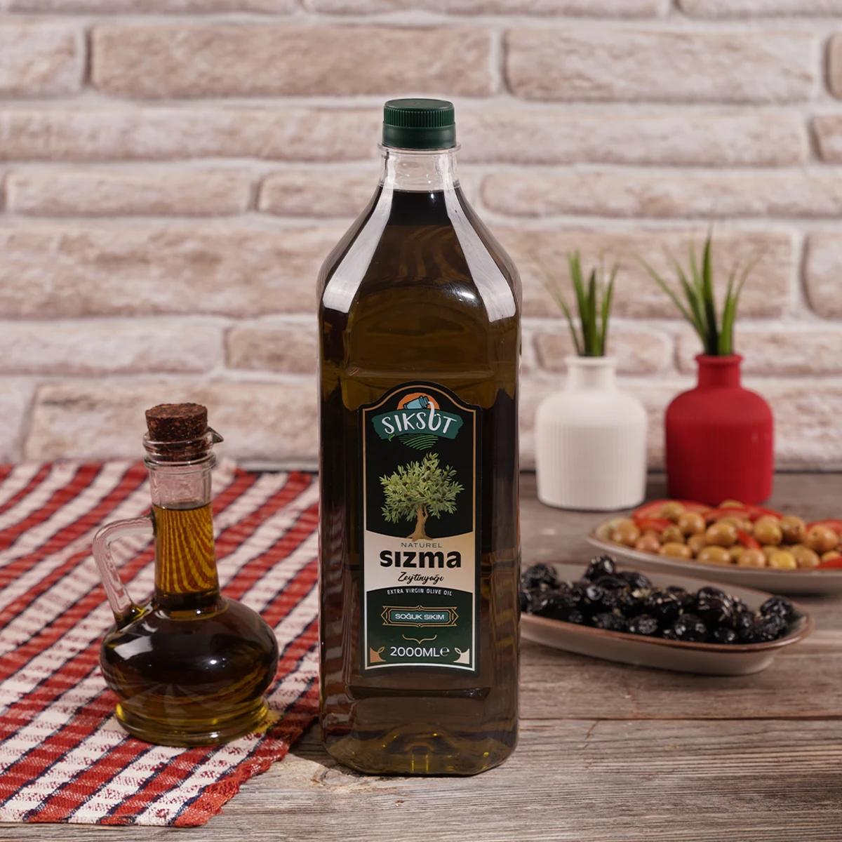 Soğuk Sıkım Zeytinyağı 2000ml