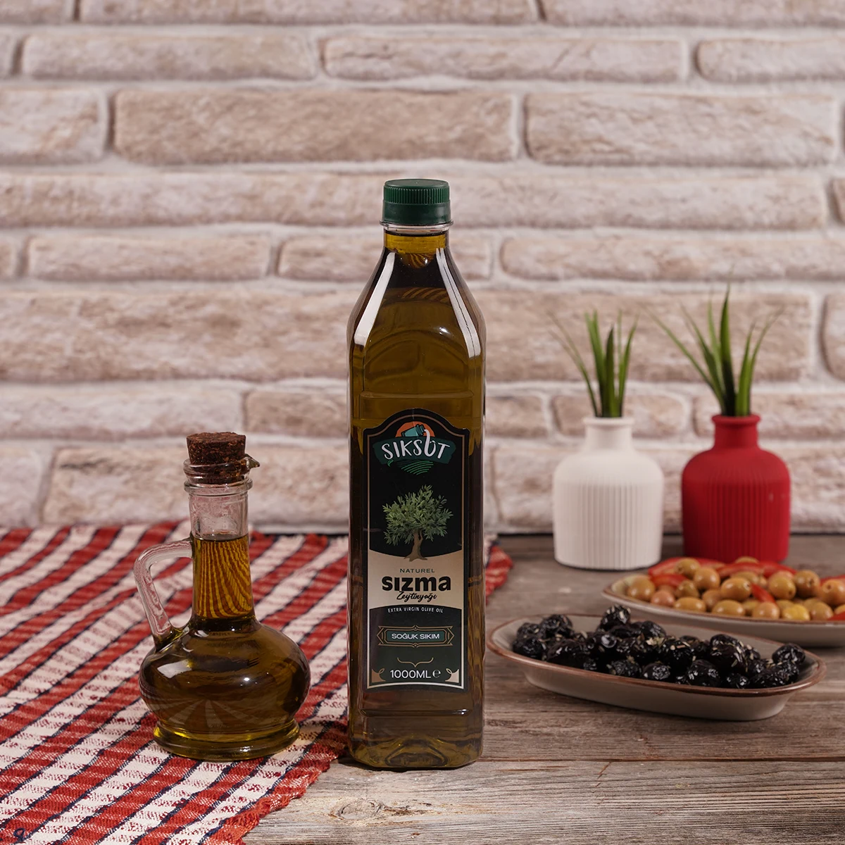 Soğuk Sıkım Zeytinyağı 1000ml