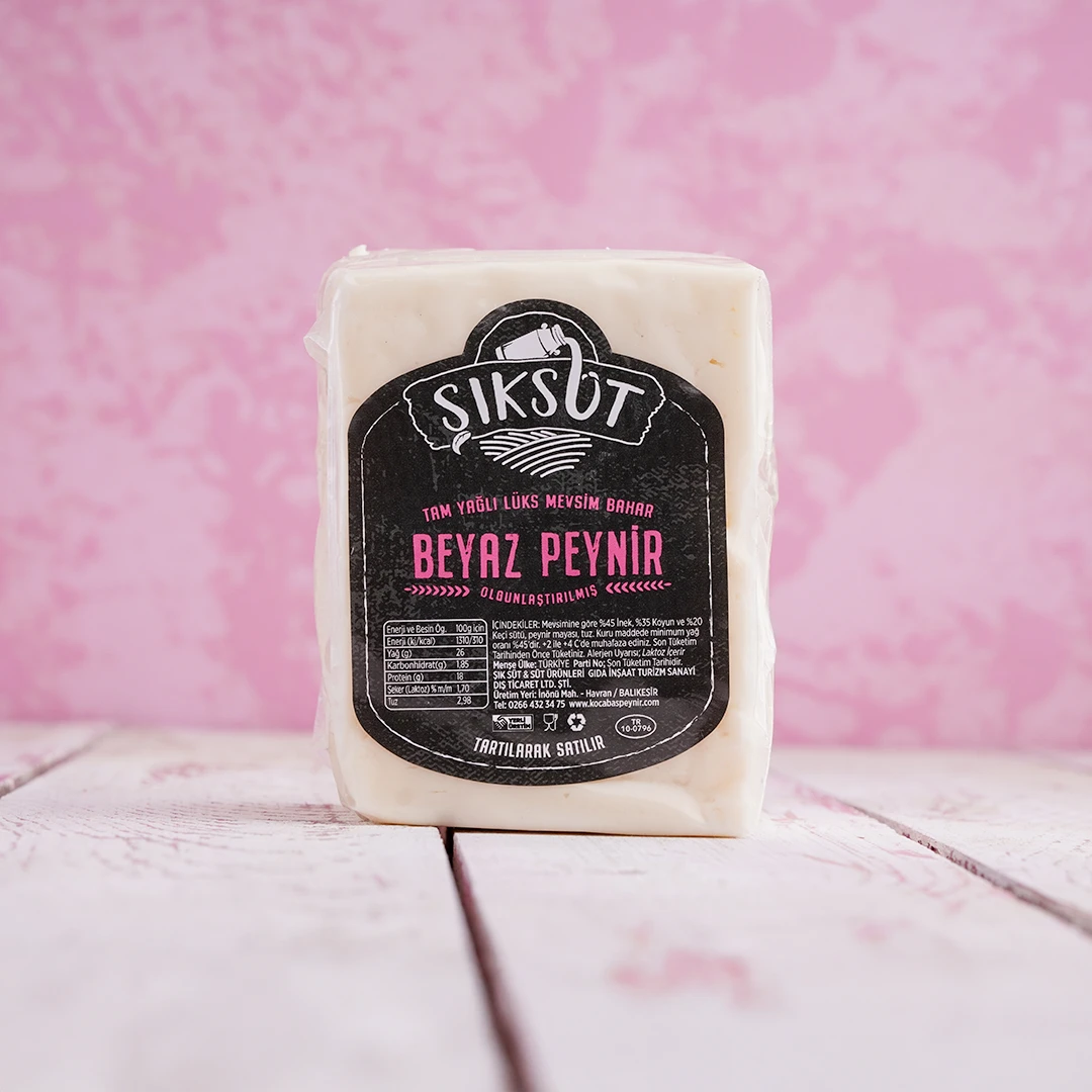 Tam Yağlı Lüks Mevsim Bahar Beyaz Peynir 700gr