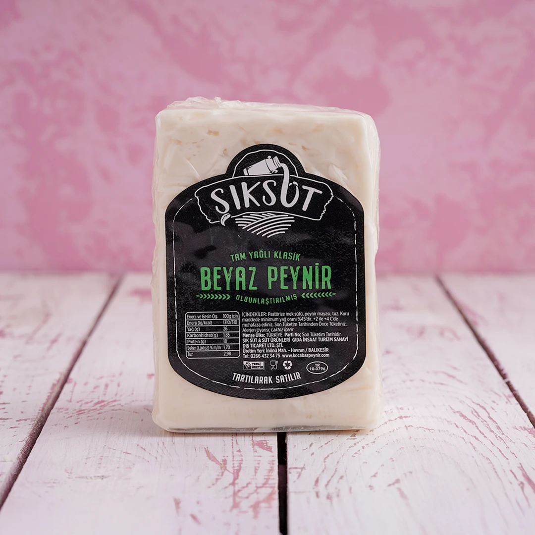 Tam Yağlı Klasik Beyaz Peynir 700gr