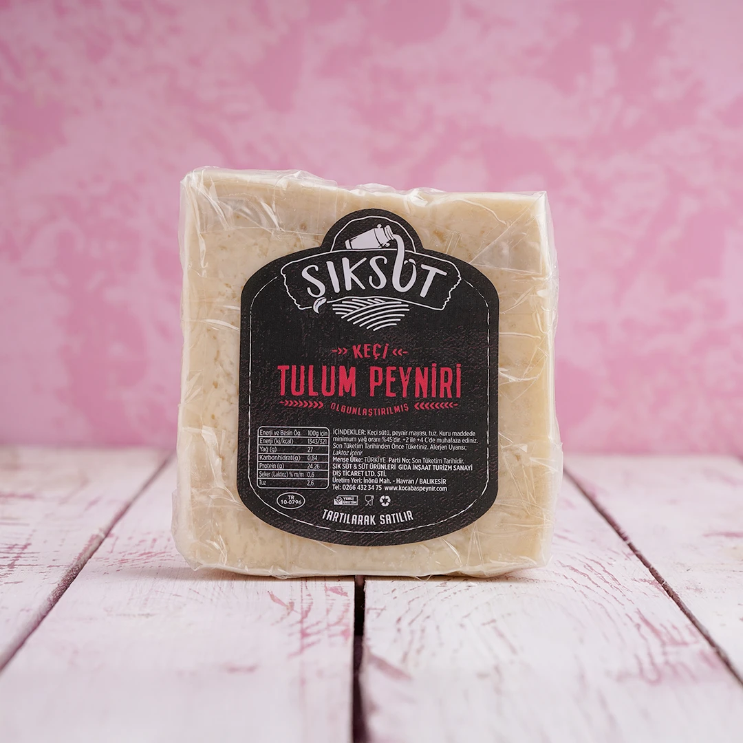 2 Yıllık Keçi Tulum Peyniri 500gr